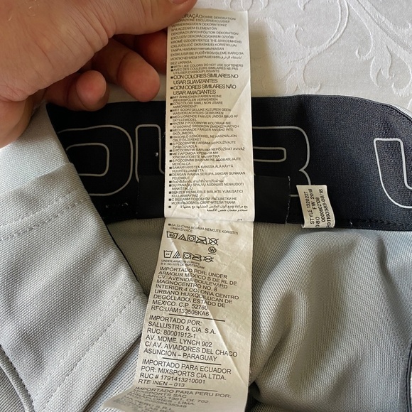 Boys Under Armour Youth Performance Gray Golf Athletic Pants Size YMD - Picture 8 of 16